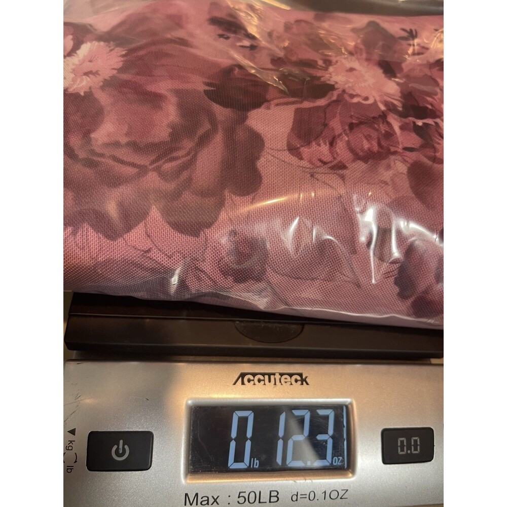 Y2K Babydoll Madden NYC Cocquette Pink Floral Lace Asymmetrical Slip Dress L - Picture 15 of 16